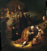 The Adoration of the Magi. Rembrandt